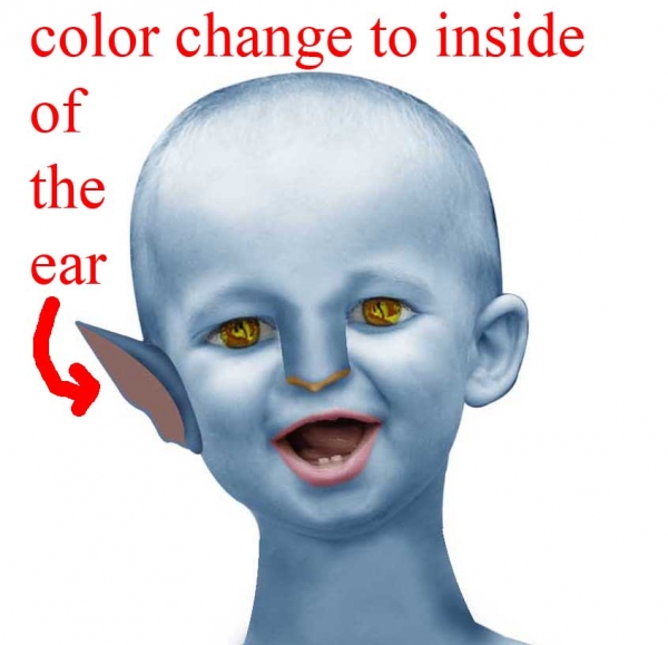 Creation of Avatar Kid: Step 7